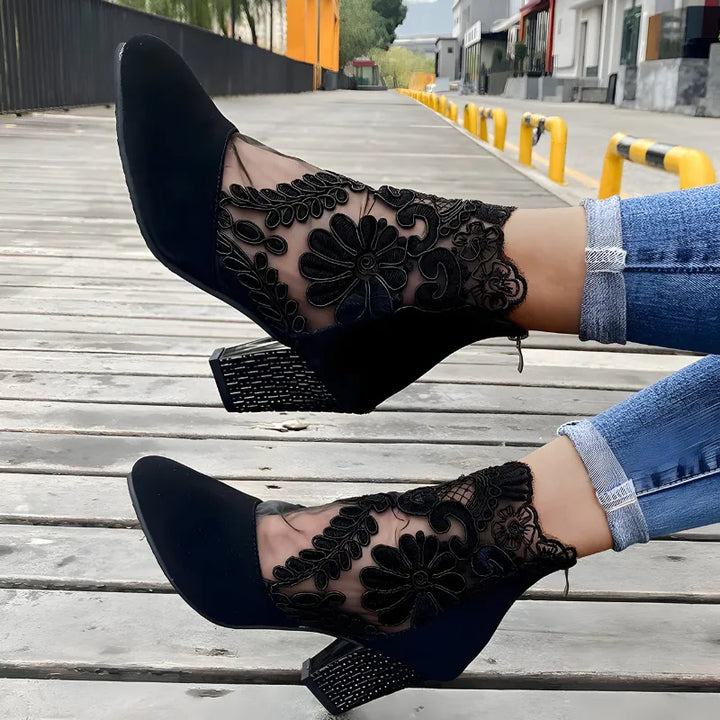 Klothilde | Pumps mit breiter Zehenbox und gepolsterter Sohle