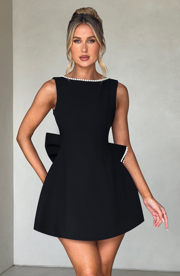 Karla | Elegantes Minikleid mit Schleife