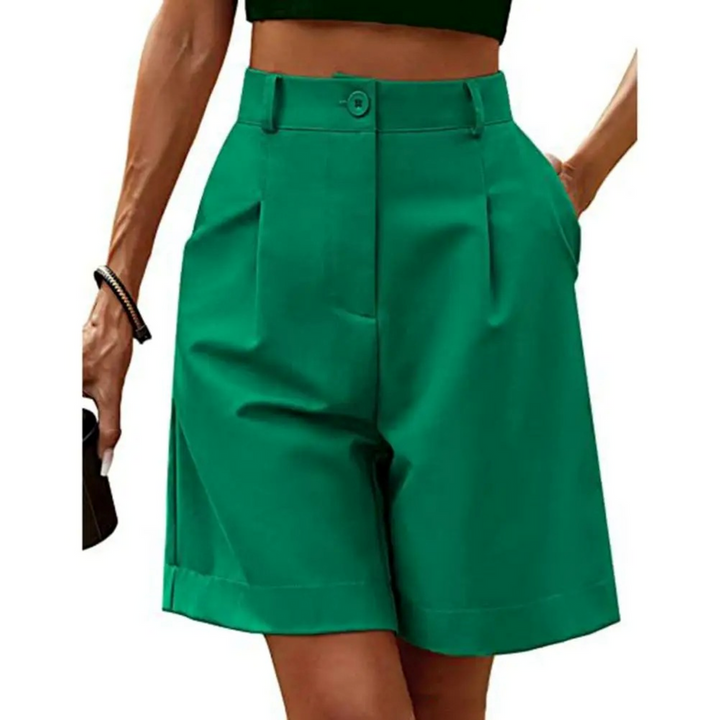 Thea | Elegante Bermuda mit Bundfalten