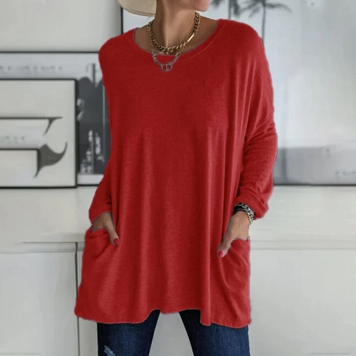 Apollonia | Oversized-Pullover mit großen Taschen
