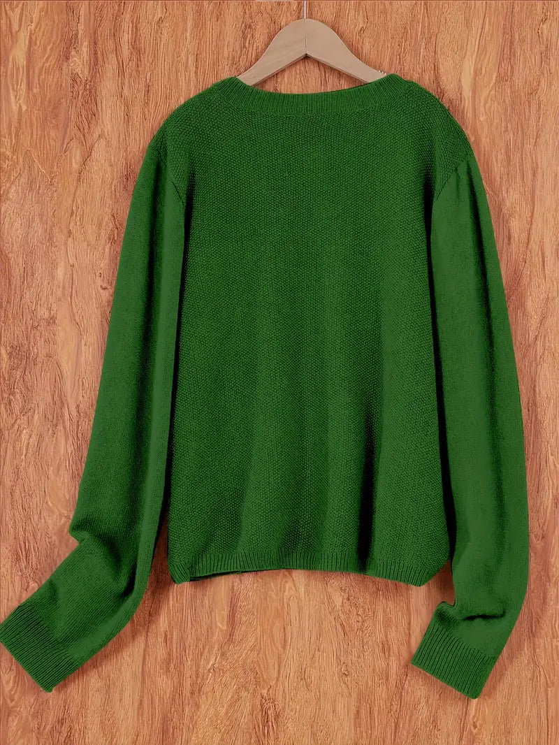 Hilma | Gemütliche Strickjacke mit großen Taschen