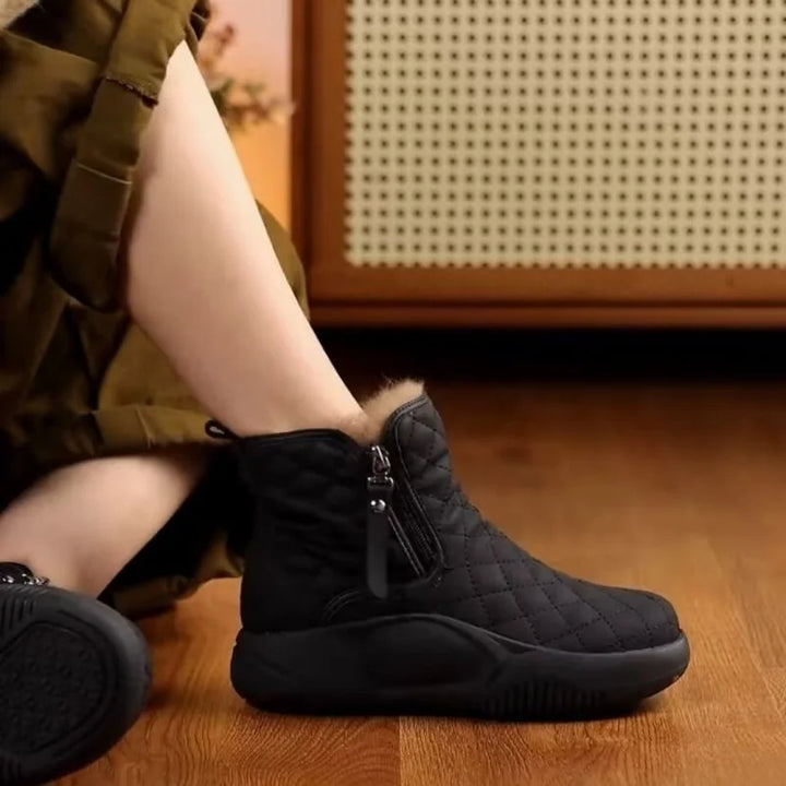 Ilse-Gard | Stiefel mit Fellfutter und schlankem Reißverschluss