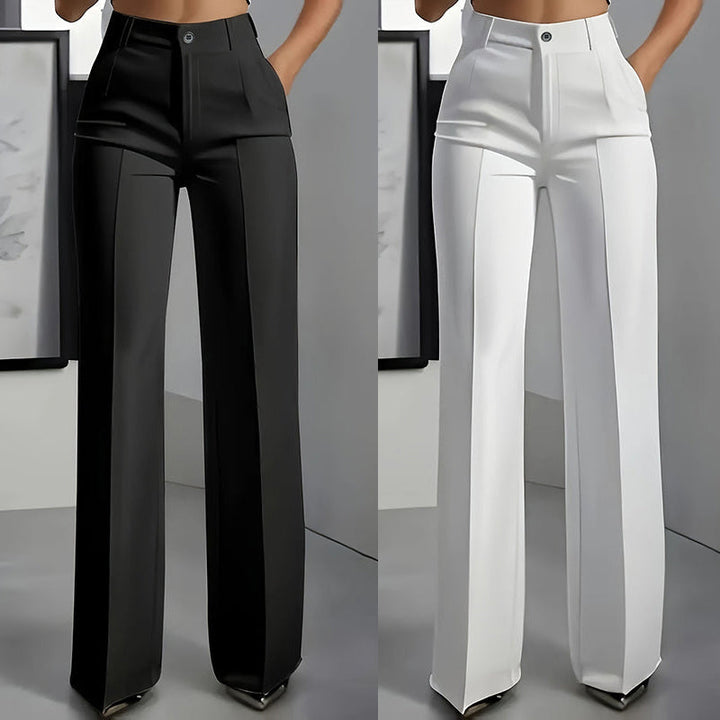 Berta-Lotte | Taillierte Hose mit hohem Bund