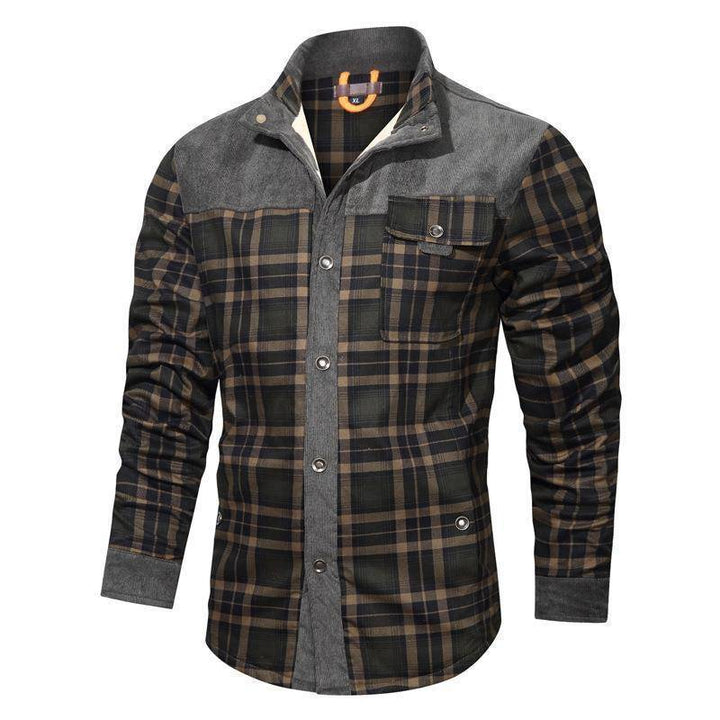 Hagen | Flanelljacke mit Karomuster und warmem Futter