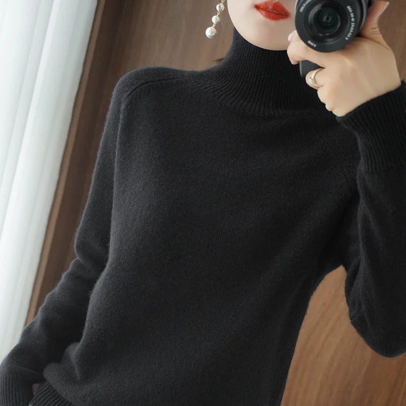 Klara-Luise | Rollkragenpullover im zeitlosen Design