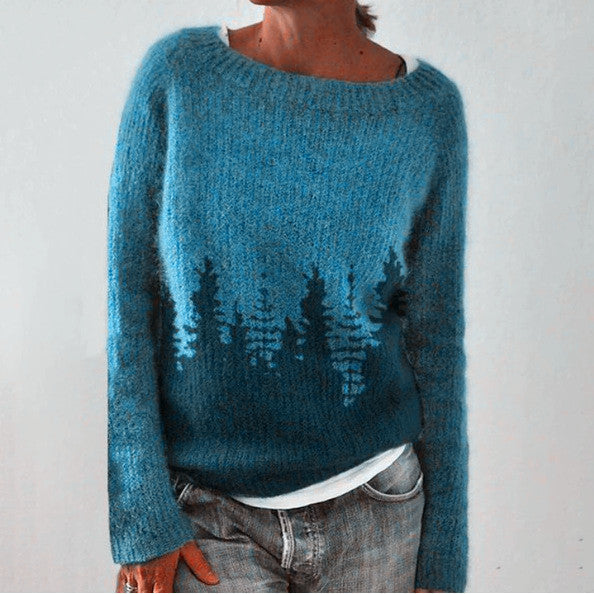 Lena-Line | Retro-Strickpullover mit lockerer Passform