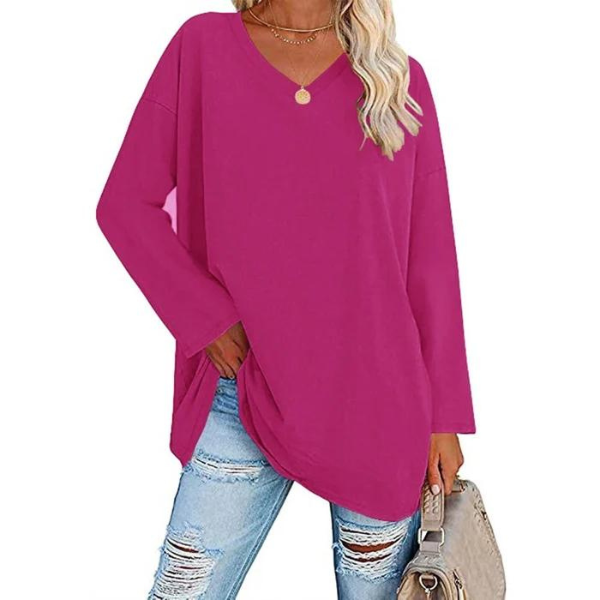 Anne-Marie | Pullover mit V-Ausschnitt und lockerer Passform