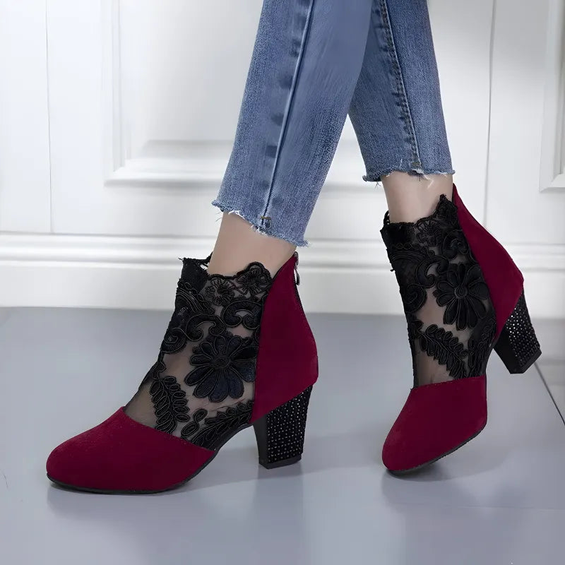 Klothilde | Pumps mit breiter Zehenbox und gepolsterter Sohle