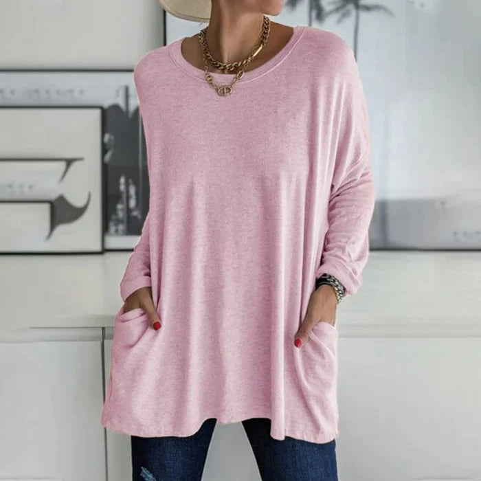Apollonia | Oversized-Pullover mit großen Taschen