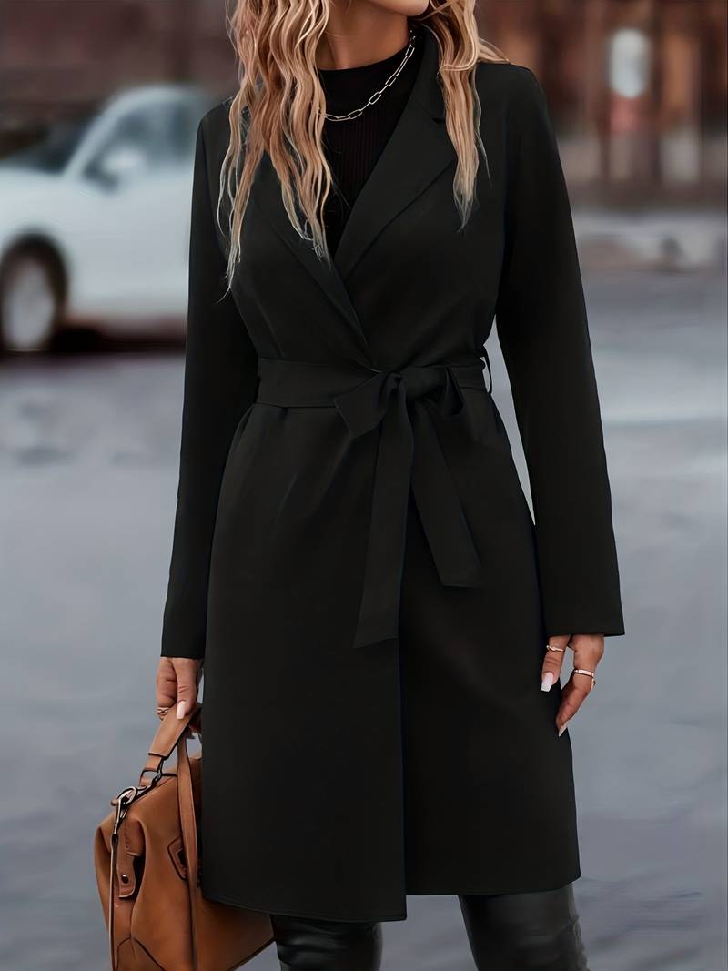 Karin-Trud | Lange Winterjacke mit geräumigen Taschen und klassischem Design