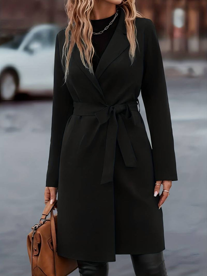 Karin-Trud | Lange Winterjacke mit geräumigen Taschen und klassischem Design