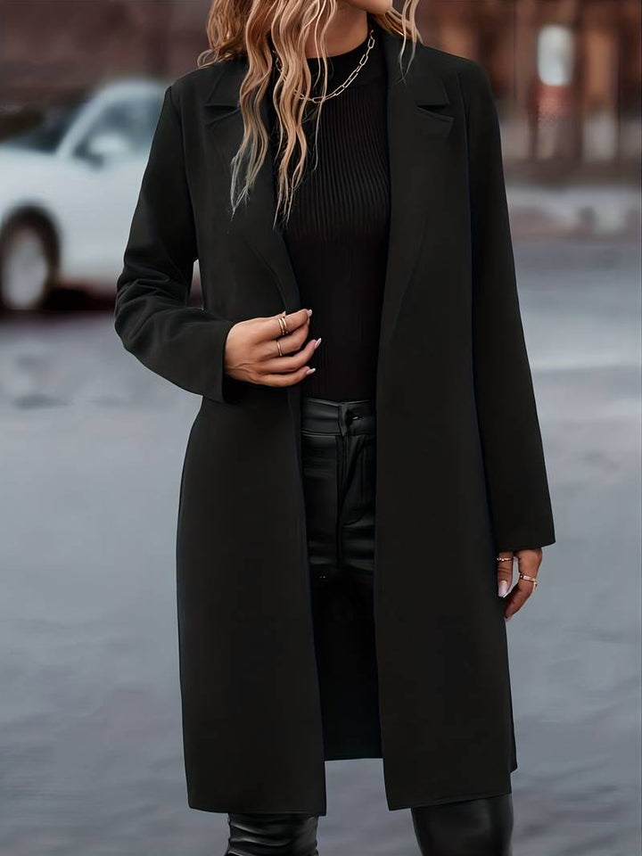 Karin-Trud | Lange Winterjacke mit geräumigen Taschen und klassischem Design