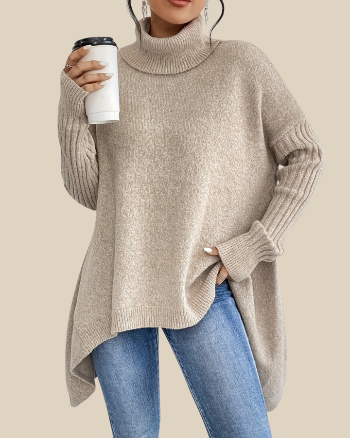 Monika | Oversized Rollkragenpullover