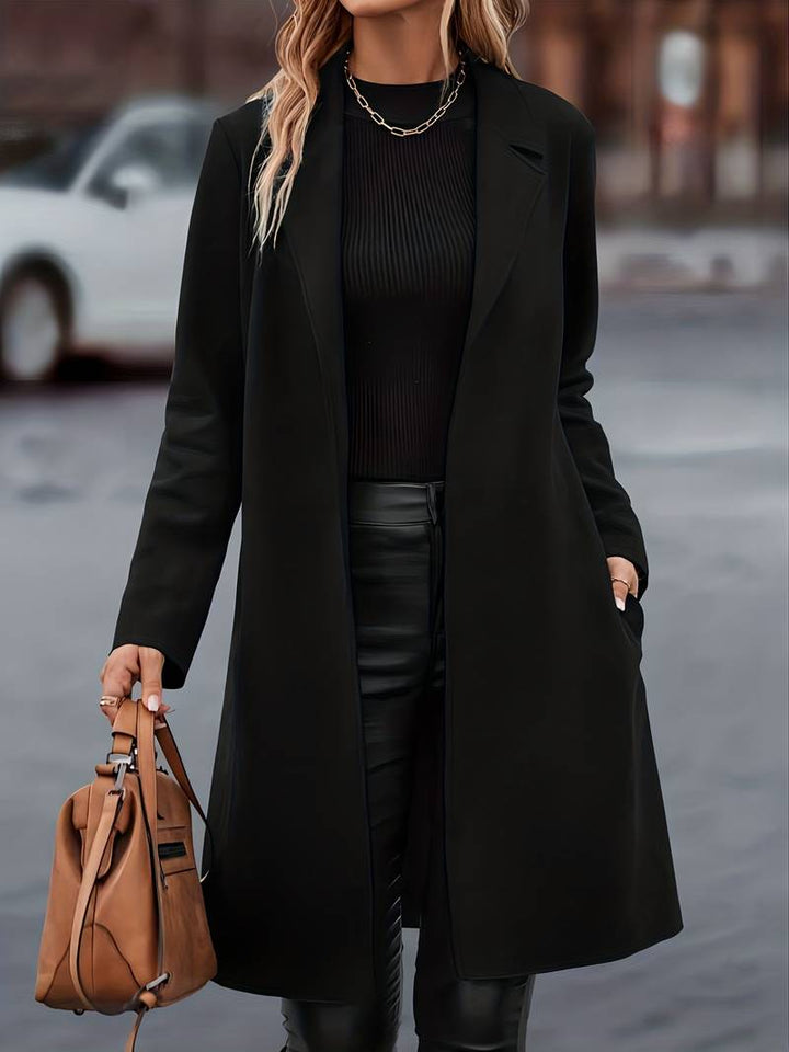 Karin-Trud | Lange Winterjacke mit geräumigen Taschen und klassischem Design