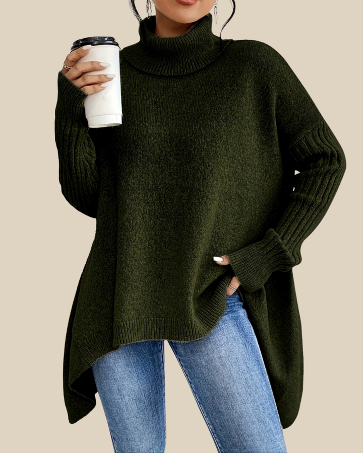 Monika | Oversized Rollkragenpullover