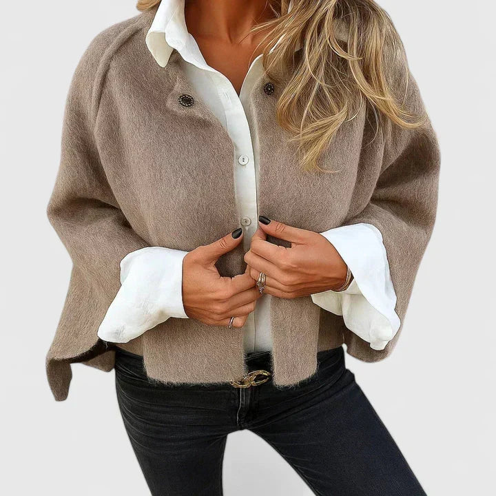 Marie-Lotte | Strickjacke aus weichem Gewebe