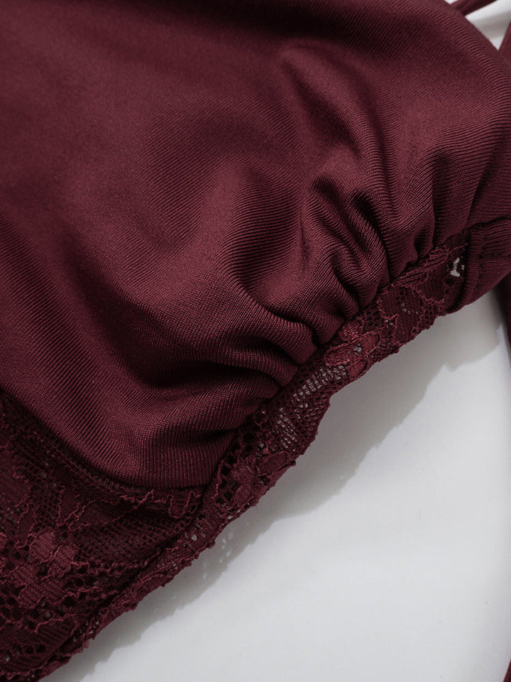 Manuela | Abendkleid mit Spitzendetails