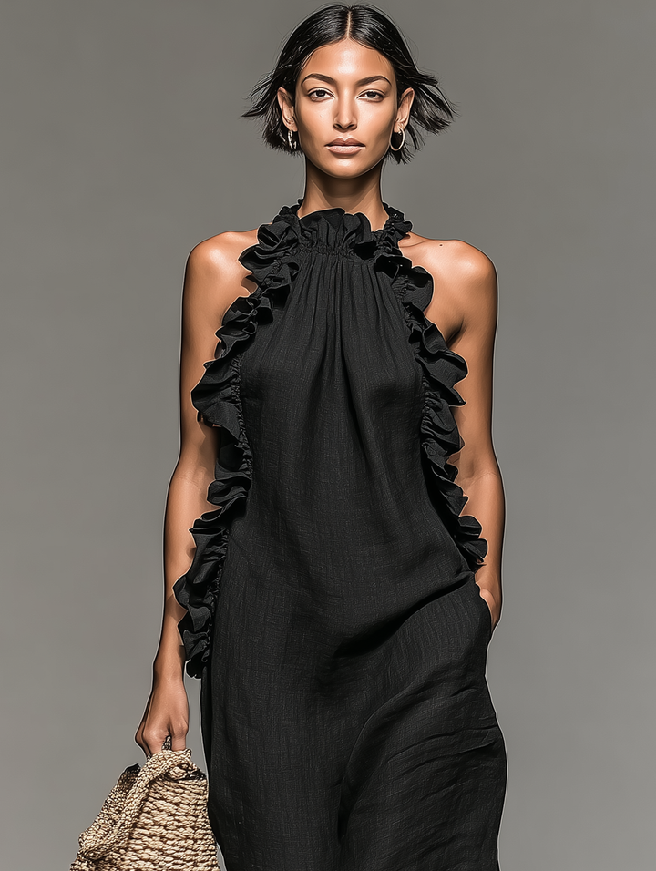 Gretchen | Maxikleid mit Taschen