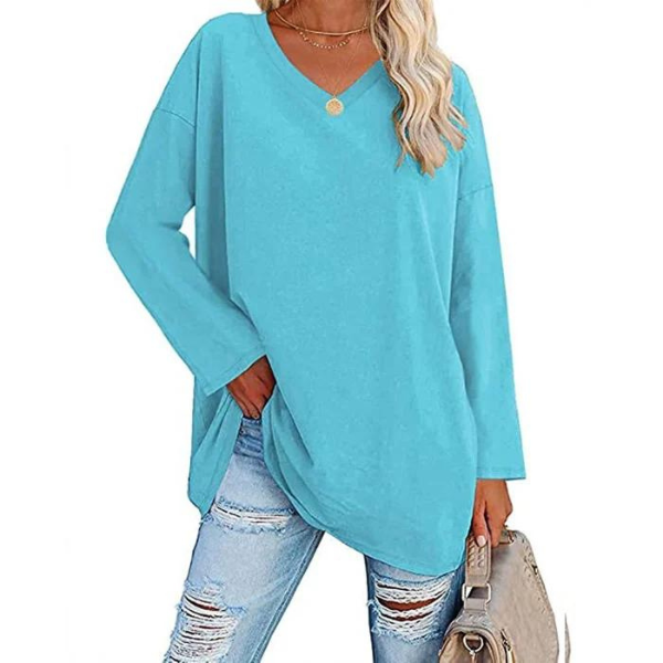 Anne-Marie | Pullover mit V-Ausschnitt und lockerer Passform