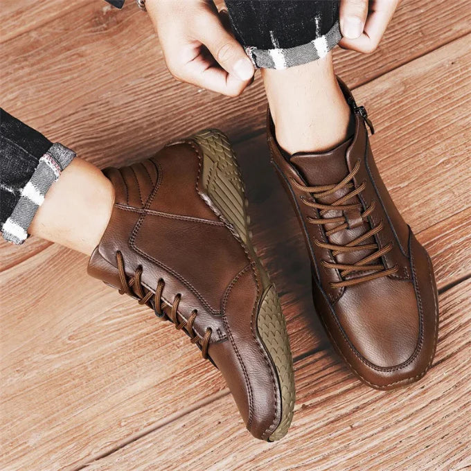Elias | Wadenhohe Lederstiefel für Herren