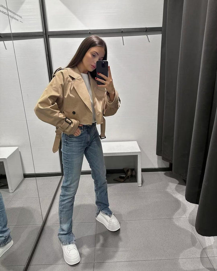 Annegret | Kurze Windjacke für Damen