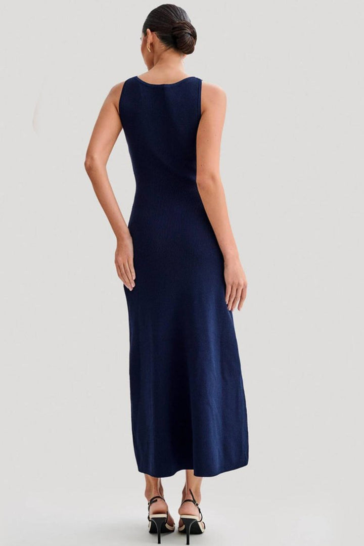 Selinde | Elegantes Strick-Maxikleid
