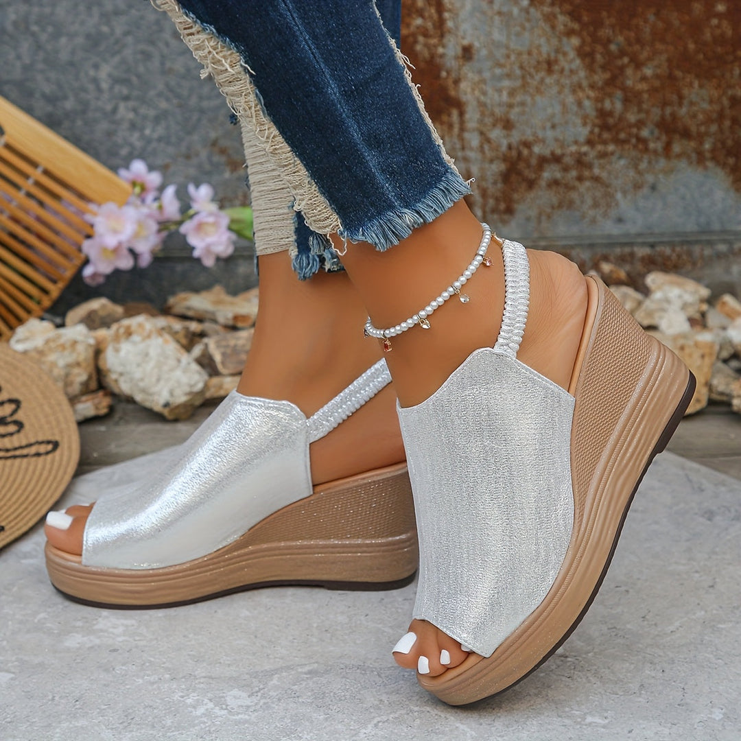 Aurora | Orthopädische Keilsandale für Damen