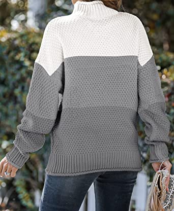 Lise-Marie | Rollkragenpullover mit auffälligem Muster