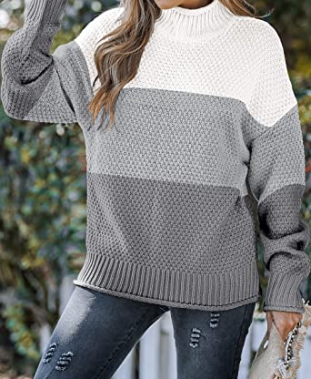 Lise-Marie | Rollkragenpullover mit auffälligem Muster