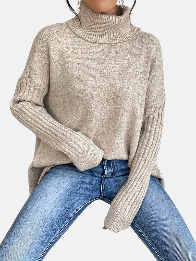 Monika | Oversized Rollkragenpullover