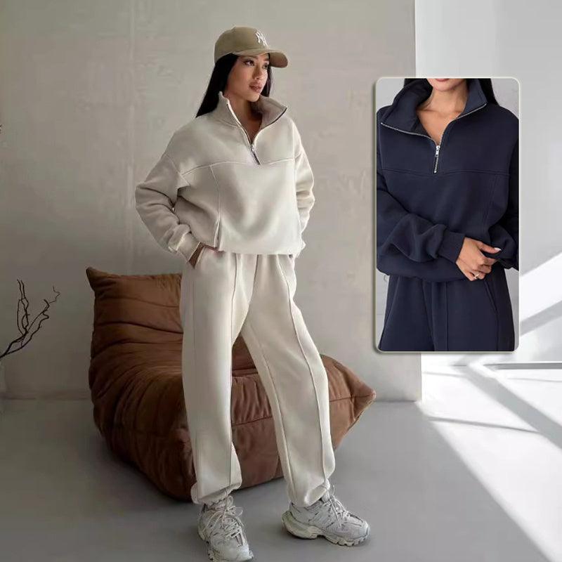 Wanda | Zweiteiliges Jogging-Set mit Reißverschlussjacke
