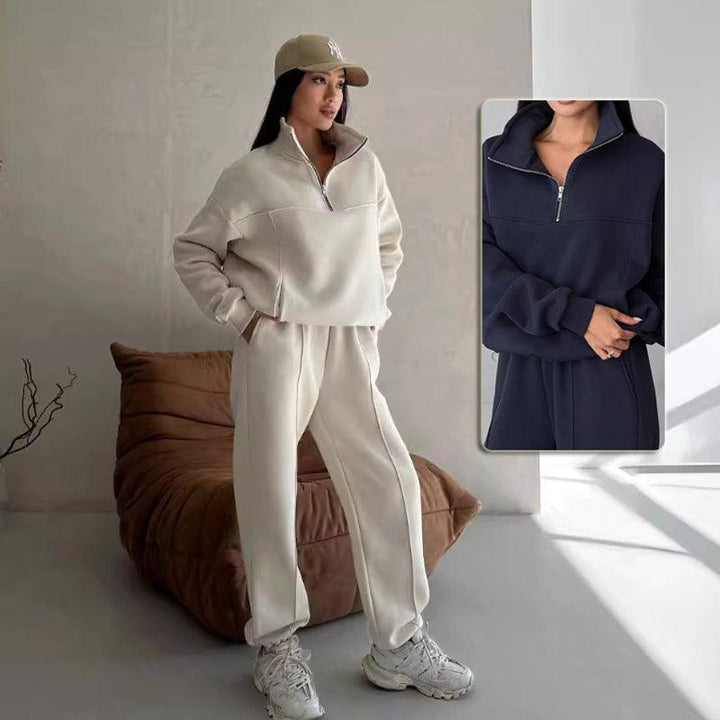 Wanda | Zweiteiliges Jogging-Set mit Reißverschlussjacke
