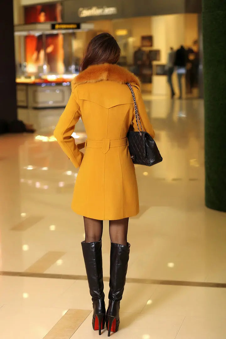 Lise-Gret | Winterjacke mit Plüschfell für die kältesten Tage