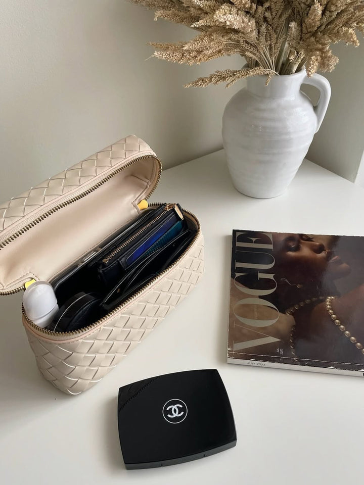 Julia | Strukturierte, geflochtene Tasche