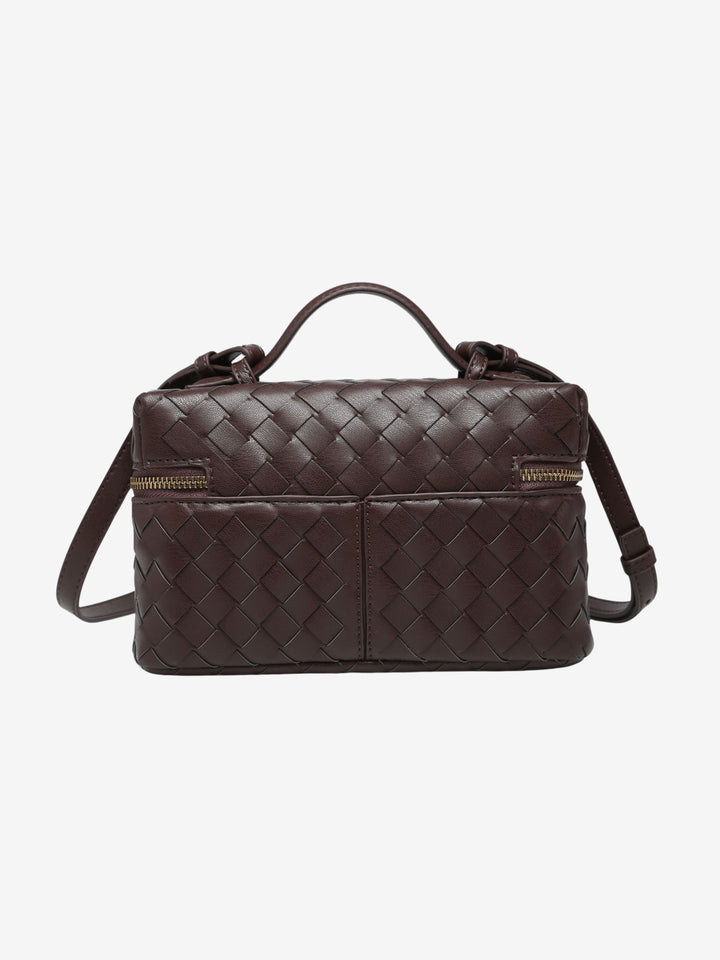 Julia | Strukturierte, geflochtene Tasche