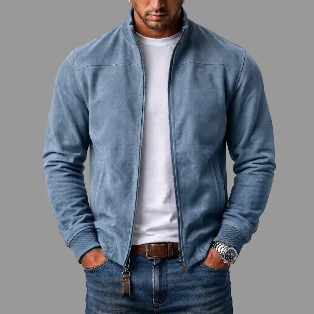 Ortlieb | Elegante Wildleder-Bomberjacke (1 kaufen, 1 GRATIS dazu)