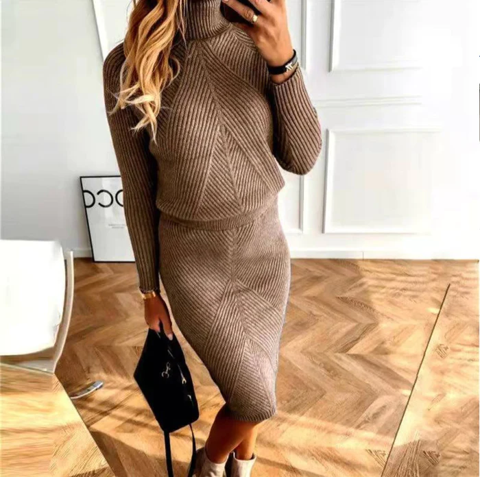 Ilse-Minna | Weiches Strickkleid mit schmeichelnder Silhouette
