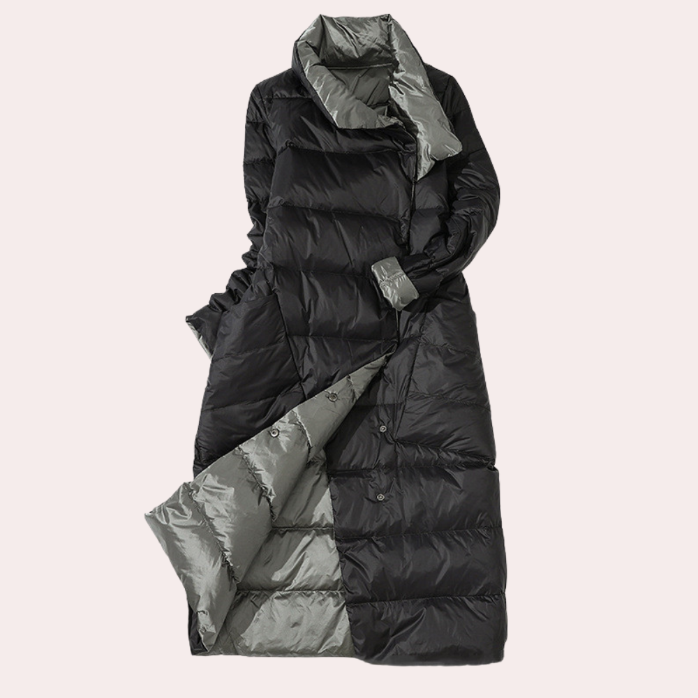 Cordula | Gesteppte Winterjacke mit Knöpfen und weichem Innenfutter