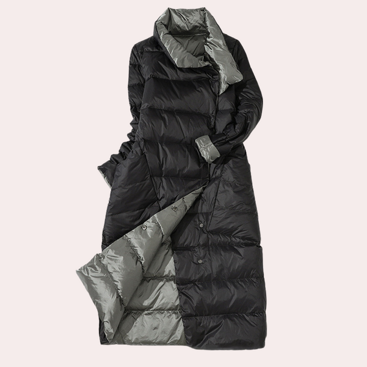 Cordula | Gesteppte Winterjacke mit Knöpfen und weichem Innenfutter