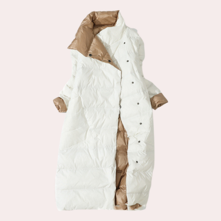 Cordula | Gesteppte Winterjacke mit Knöpfen und weichem Innenfutter