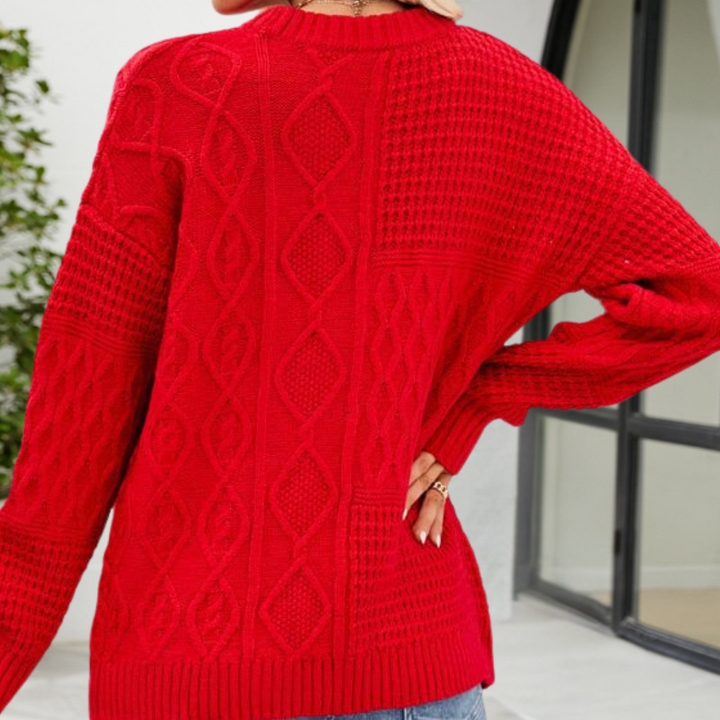 Evelin | Strickpullover mit vielseitiger Passform für jeden Tag