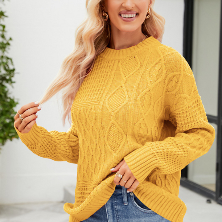 Evelin | Strickpullover mit vielseitiger Passform für jeden Tag