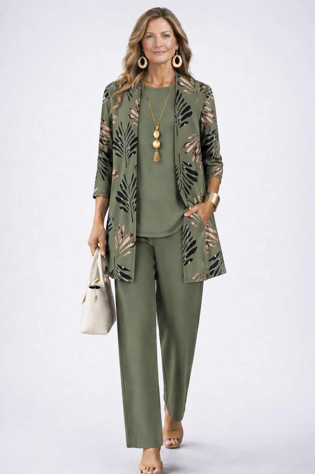 Margaret | Elegantes 3-teiliges Casual-Set