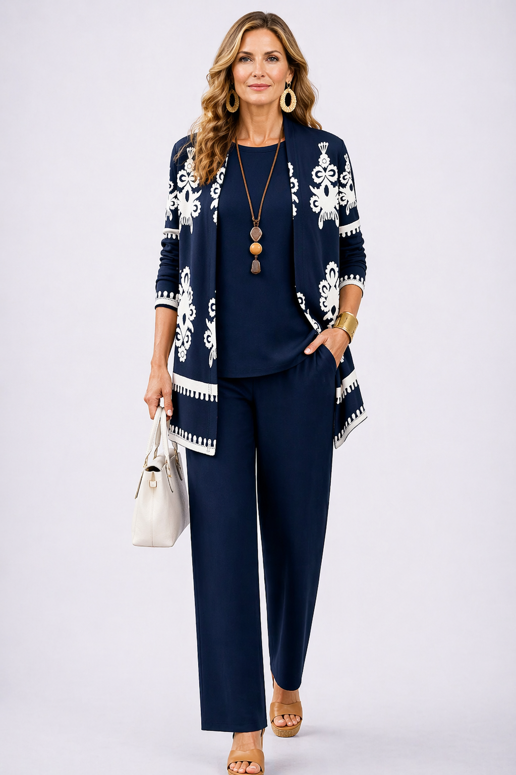 Carol | Elegantes 3-teiliges Casual-Set