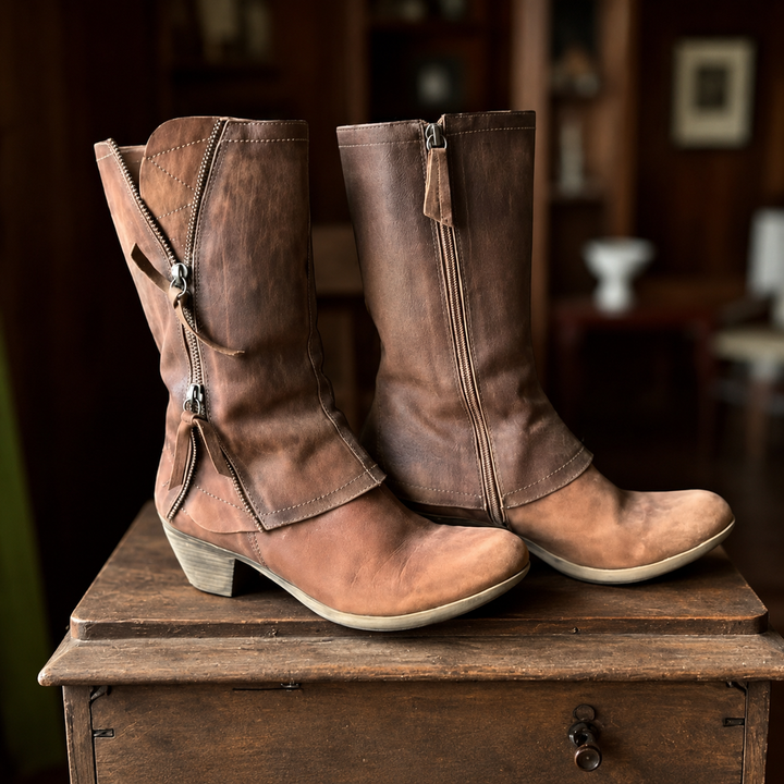 Ruth-Berta | Elegante Herbststiefel mit Blockabsatz
