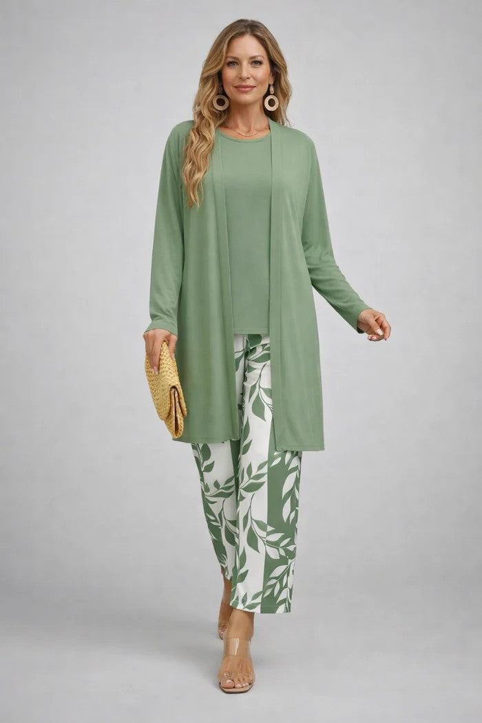 Margaret | Elegantes 3-teiliges Casual-Set