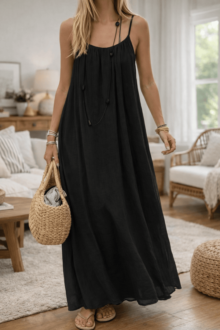 Luna | Backless Maxi-Kleid für Sommerabende