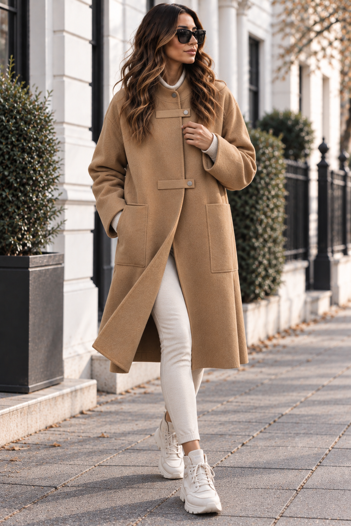 Swanhild | Gesteppte Winterjacke mit fester Kapuze