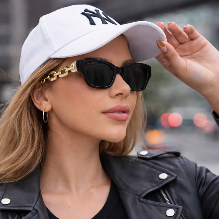 Selma | Hexagon-Sonnenbrille mit UV-Schutz
