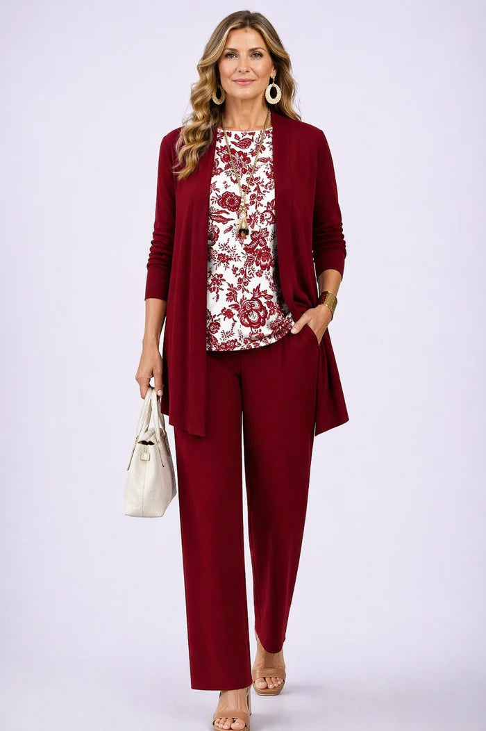Margaret | Elegantes 3-teiliges Casual-Set
